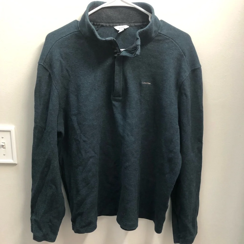 Calvin Klein Teal Pullover Sweater